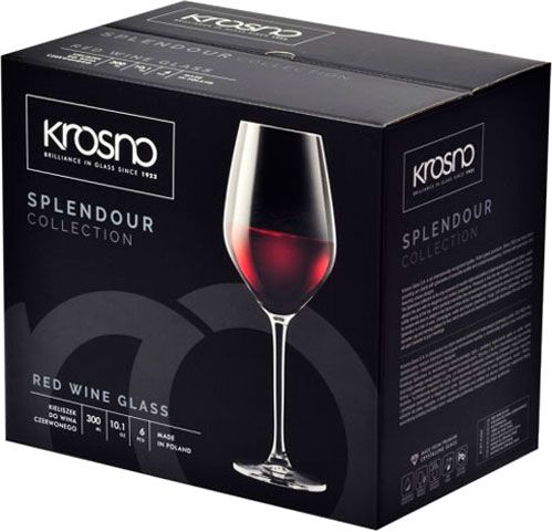 Набор бокалов для вина Splendour 300 мл 6 шт. F578187030071P80 Krosno