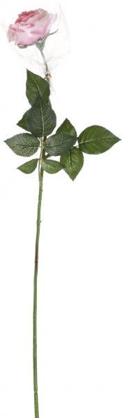 Рослина штучна Троянда 64 см рожева Девілон
