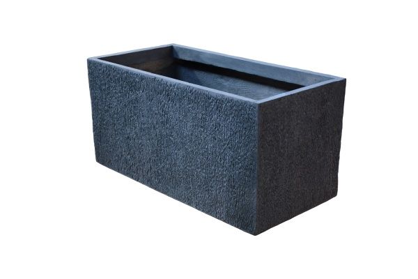 Кашпо Engard Бенуе 34х34х70 см прямокутний 81 л сірий (GA72-2) 