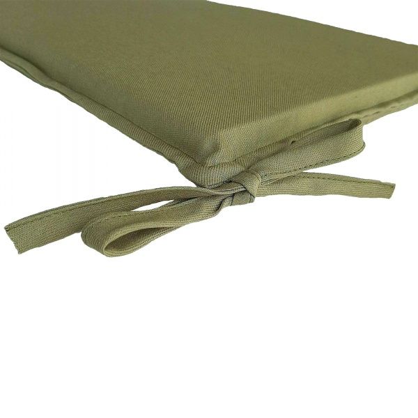 Подушка на стілець Еліт темно-зелена Прованс