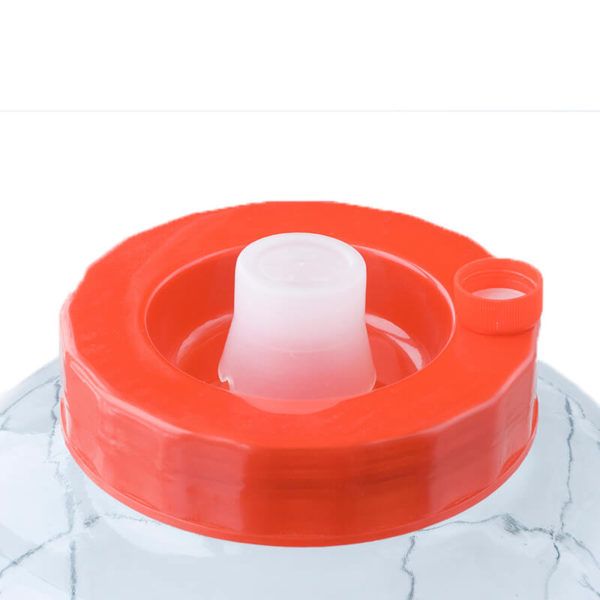 Бутыль стеклянный с крышкой 17,5 л (в комплекте затвор и стропа)