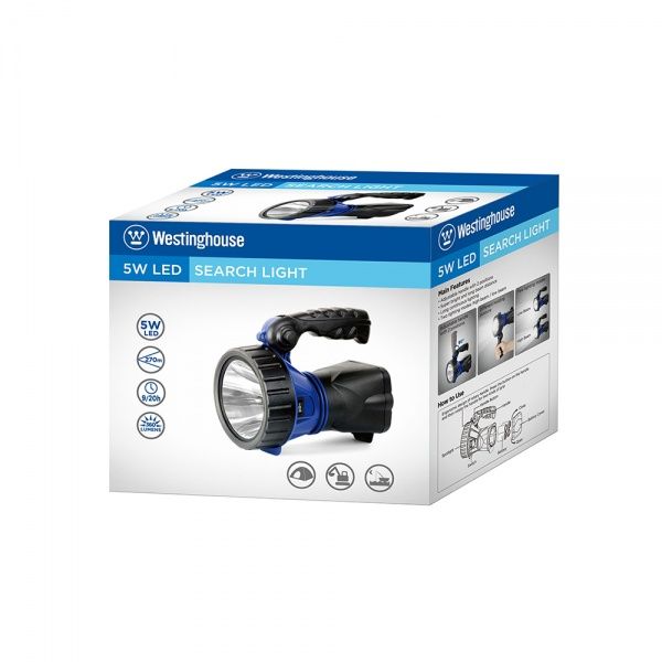 Фонарь прожекторный Westinghouse WF1503 черный с синим