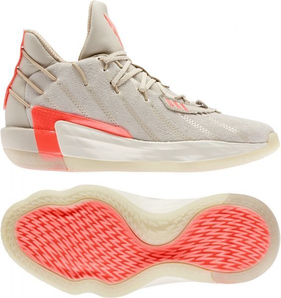 Кроссовки Adidas DAME 7 FZ1046 р.UK 8 белый