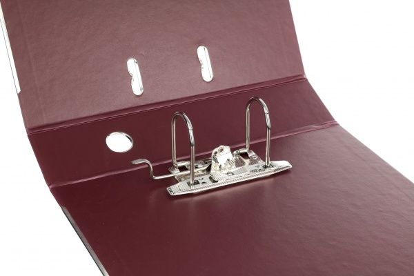 Папка-регистратор CLASSIC бордовая двусторонняя А4 70 мм Nota Bene