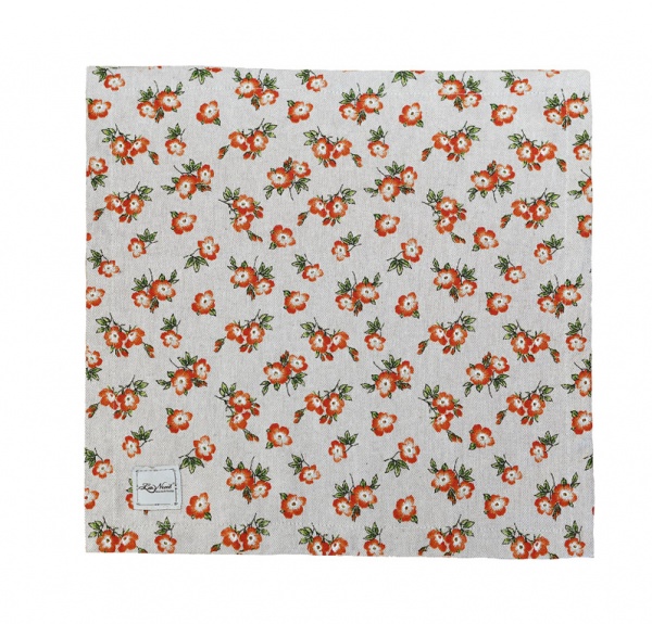 Салфетка La Nuit Lucy 40x40 см оранжевый 