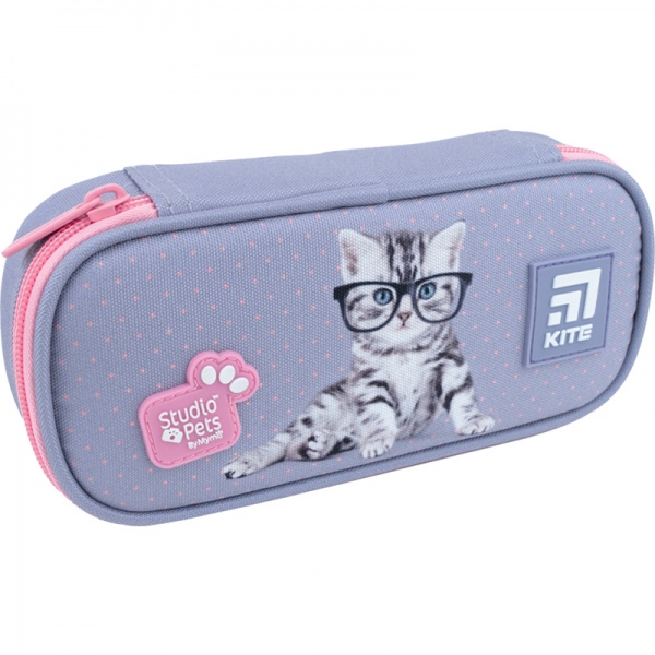 Пенал шкільний Studio Pets SP22-662-2 KITE фіолетовий