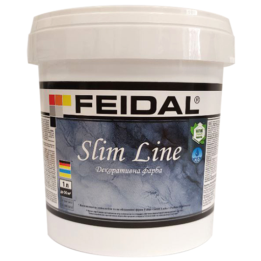Декоративна фарба Feidal Slim Line білий 1 л