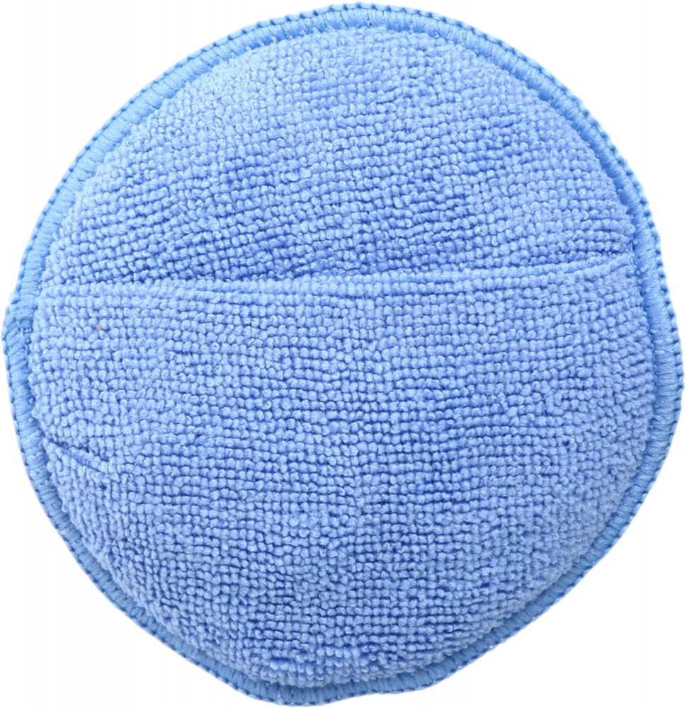 Аппликатор для полировки из микрофибры АА1582 круглый 12,5х2,5 см Auto Assistance 1 шт.