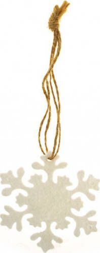 Декорация новогодняя Снежинка (войлок) 