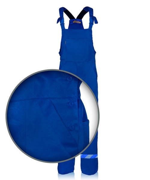 Костюм защитный Торнадо Евро р. 60-62 рост 3-4 01035св-60-3 васильковый