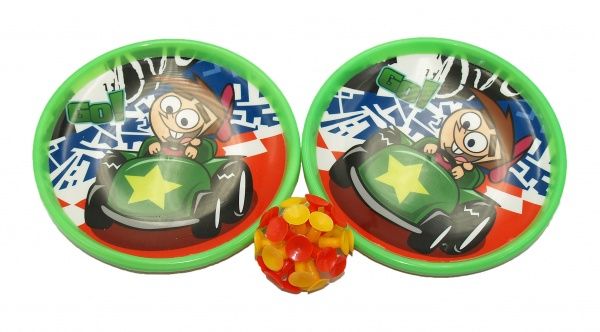 Ігровий набір тарілки та м’яч на присосках AR0023