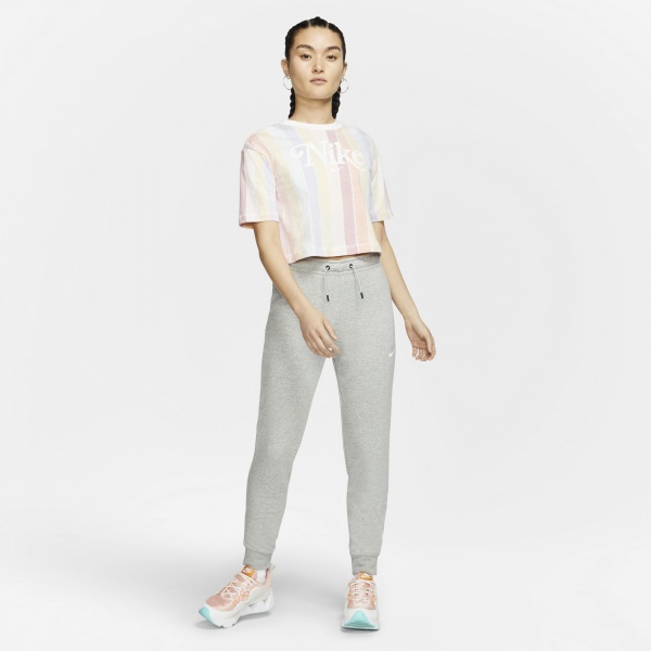 Штани Nike W NSW ESSNTL FLC MR PNT TIGHT BV4099-063 р. S сірий