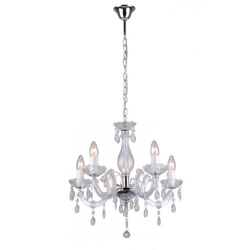 Люстра Zuma Line Magnolia 5xE14 білий