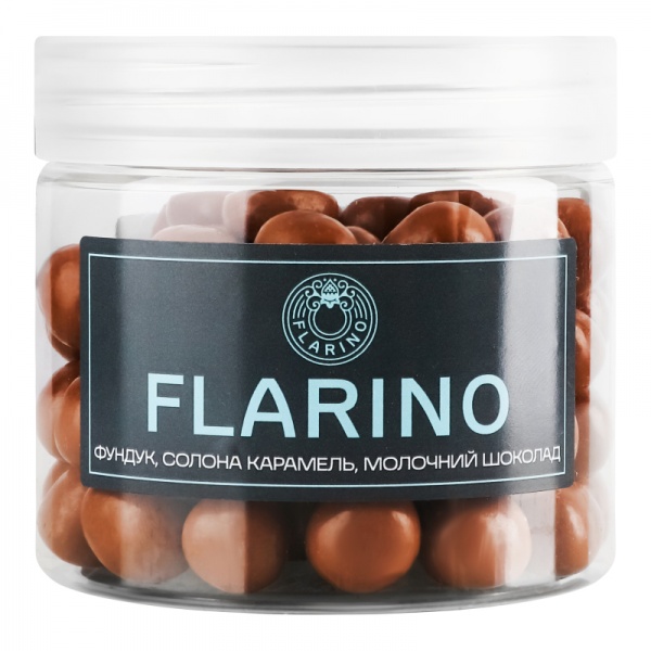 Фундук Flarino в соленой карамели покрытый молочным шоколадом 180 г 