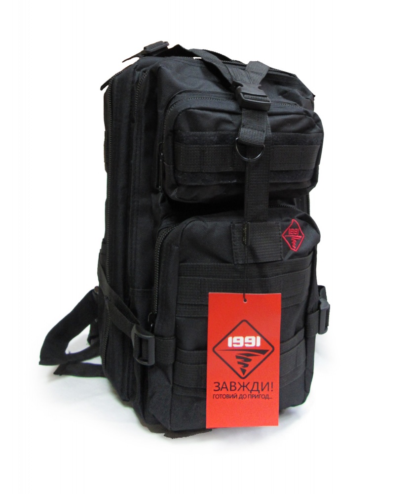 Рюкзак тактический 1991 ТМ OXFORD 25л Black