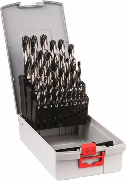 Набір свердел Bosch HSS PointTeQ ProBox 34 мм 1-13 мм 25 шт. 2608577352