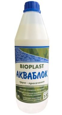 Ґрунтовка глибокопроникна Bioplast Акваблок 1 л