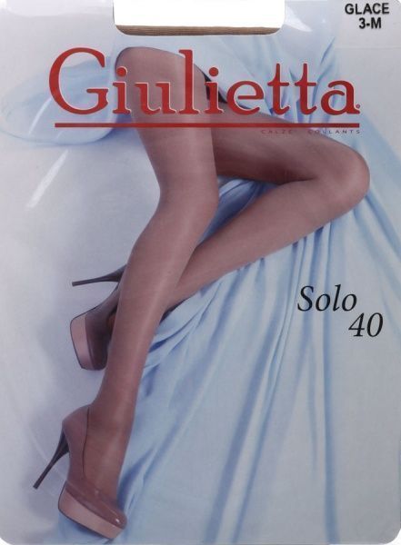 Колготки жіночі Giulietta Solo 40 Den Glace р. 3 темно-коричневий 1 шт. 