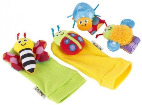 Брязкальце Tomy Носочки і браслетики з брязкальцями 0796714276342