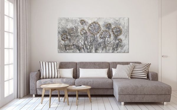 Картина Весенние цветы 70x140 см Юрис Проф Арт 