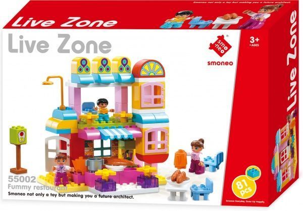 Конструктор Shantou Live Zone Ресторан 55002