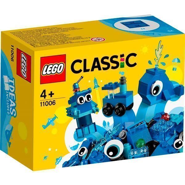 Конструктор LEGO Classic Синие кубики для творчества 11006