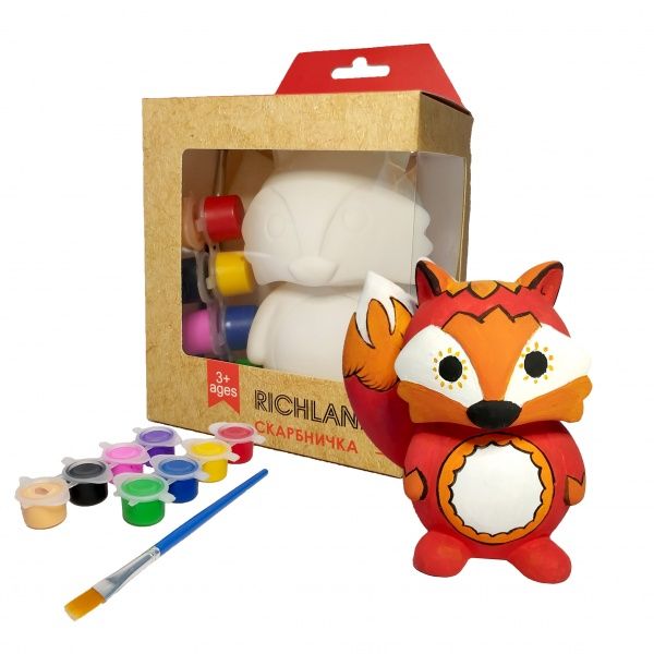 Набор для творчества копилка Лисичка Річ-Ленд 