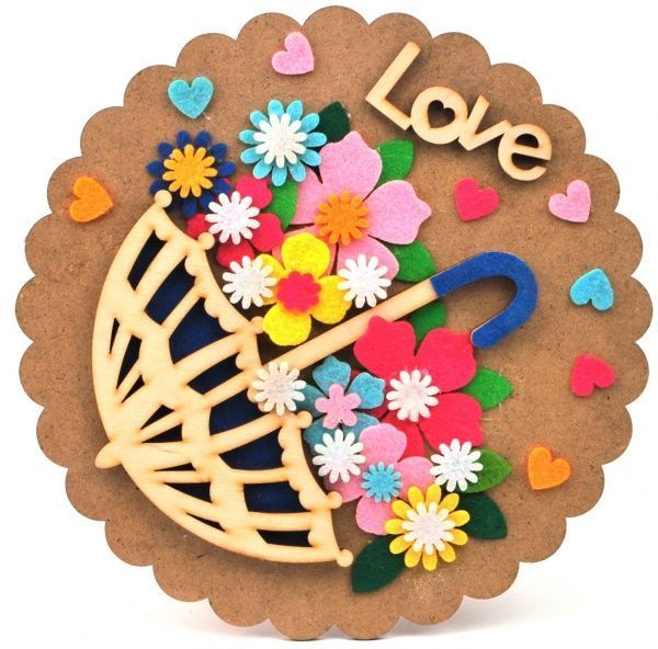 Набір для творчості Аплікація із фетру Love Аплі-Краплі 