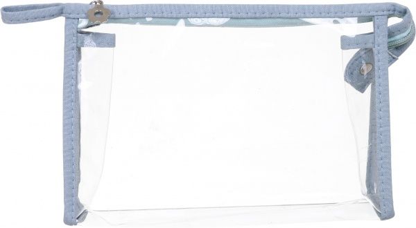 Набор косметичек Цветок В107-6 светло-серый 