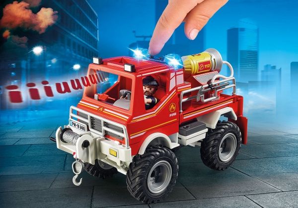 Конструктор Playmobil Пожежна машина з водяною гарматою 9466
