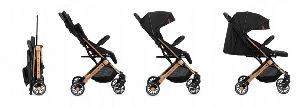Коляска прогулочная MoMi Estelle black 