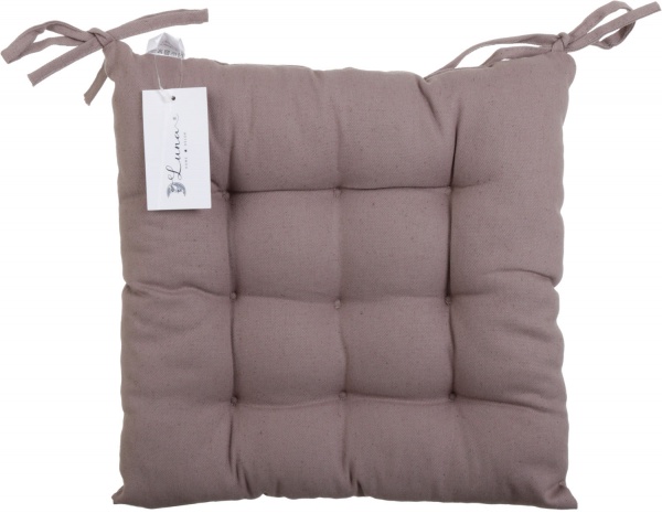 Подушка на стілець Класік какао 37х37см Luna