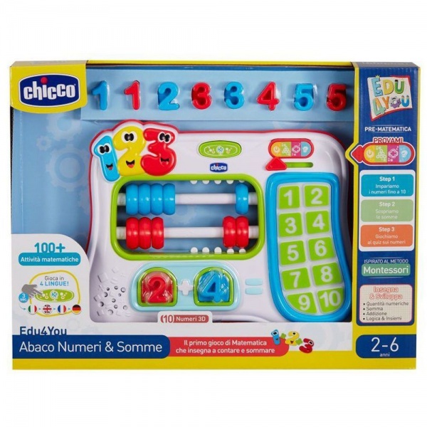 Игрушка интерактивная Chicco Учись считать 10521.00.18
