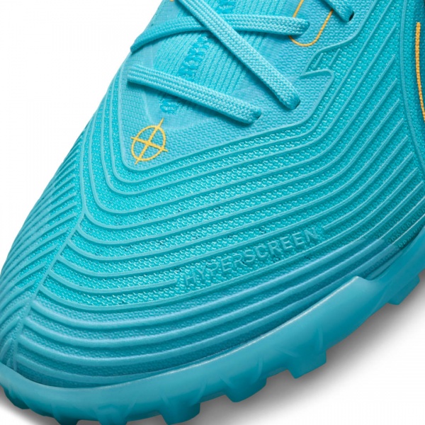 Сороконожки Nike ZOOM VAPOR 14 PRO TF DJ2851-484 р.US 11,5 голубой