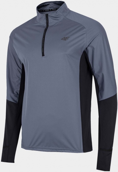 Худі 4F FUNCTIONAL SWEATSHIRT BLMF011 H4Z22-BLMF011-20S р. M чорно-сірий