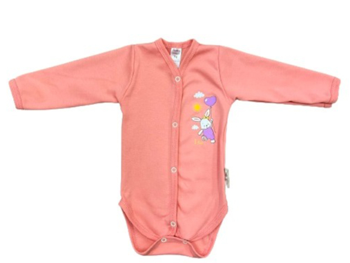 Боди для девочки Bambinelli с апликацией р.56 оранжевый Б302-4 