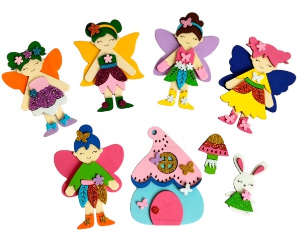 Набор для творчества Apli Krapli 3D-аппликация Феи 3D-01