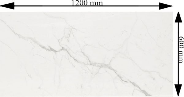 Плитка Value Ceramics Calacatta white 60x120 8320 