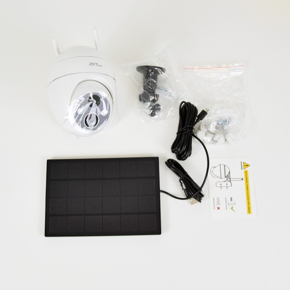 IP-камера ZKTeco 3 Мп C4DS WiFi Solar PTZ (244924)