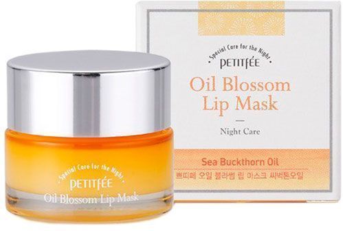 Маска для губ Petitfee с витамином Е и маслом облепихи Oil Blossom Lip Mask 15 г