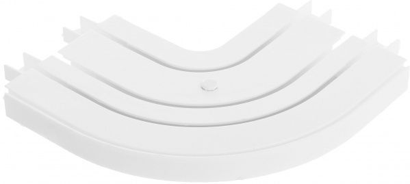 Поворот Bella Vita зовнішній потрійний набірний білий 