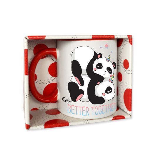 Чашка Panda better together 320 мл GGP