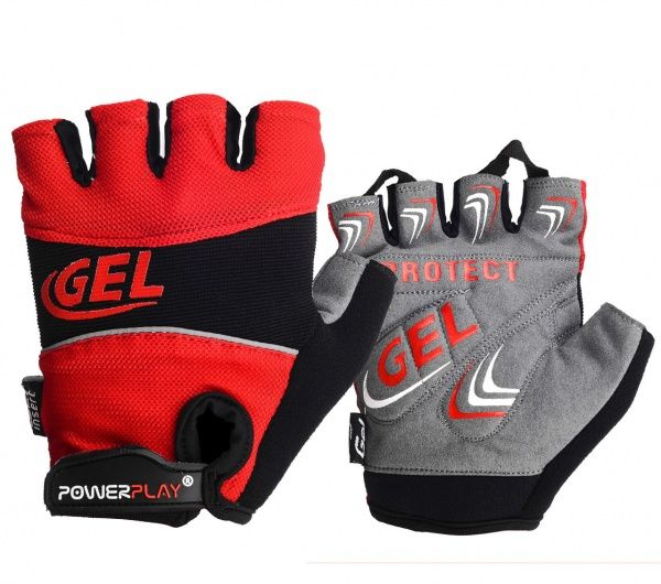 Рукавички PowerPlay 1058_S_Red р. S червоний