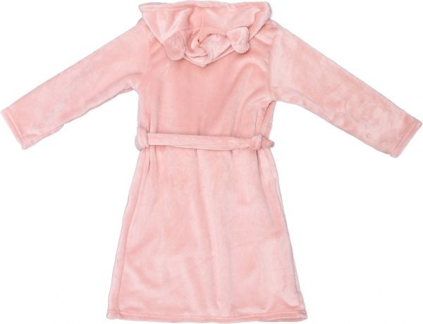 Халат детский для девочки Білтекс с ушками р.122 розовый 