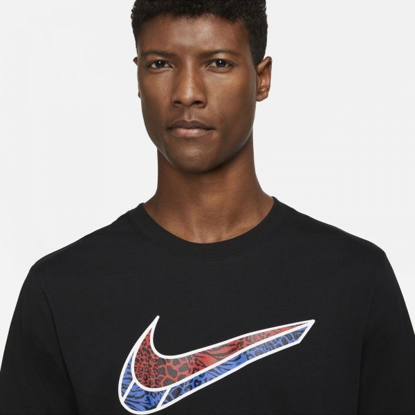 Футболка Nike M NK MASH SWOOSH SS TEE DD0767-010 S чорний