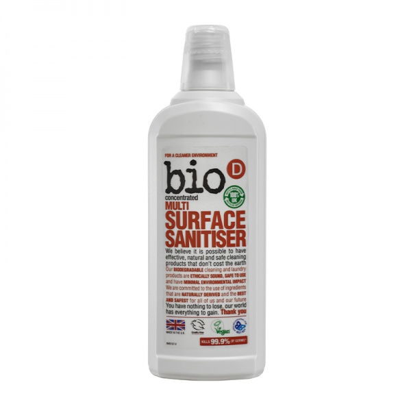 Засіб мийний екологічний Bio-D Multi Surface Sanitiser 0,75 л