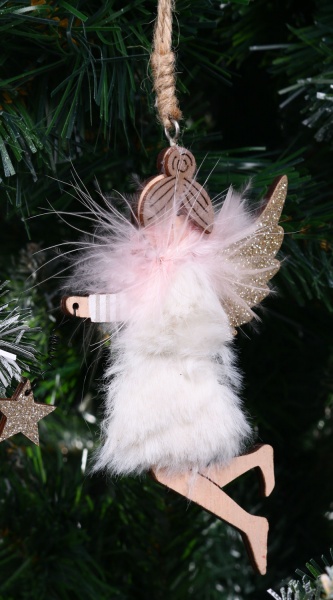 Набір новорічних декорацій Янгол 2 шт. 10х0,5х10 см DH8050010 