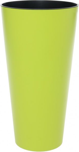 Горщик пластиковий Prosperplast Tubus slim 2 в 1 круглий 64л лайм (74949-389) 