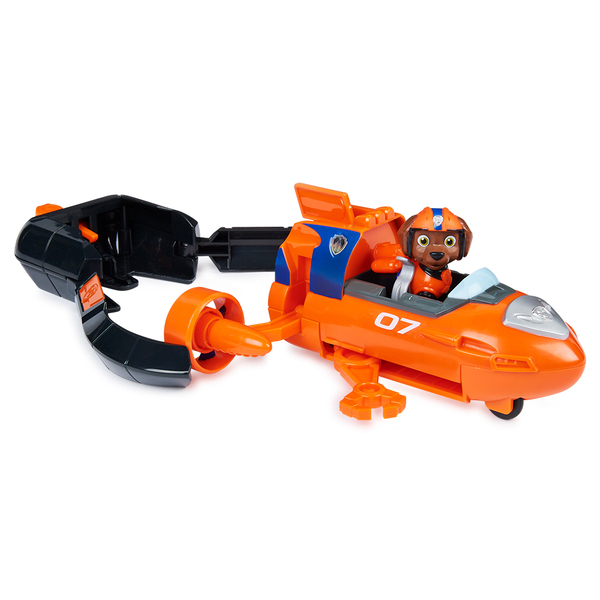 Игровой набор Spin Master Щенячий патруль в кино: автомобиль де-люкс с водителем Зума SM16776/8838 