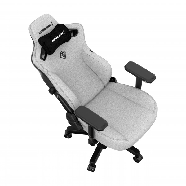 Кресло Anda Seat Кресло игровое Anda Seat Kaiser 3 Size XL Grey Fabric (AD12YDC-XL-01-G-PVF) серый 